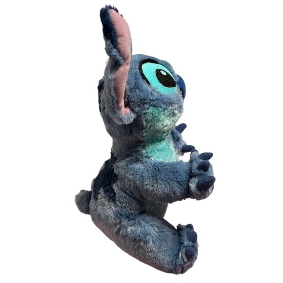 Walt Disney World Stitch Plush Doll 12" Blue Teal Stuffed Animal Toy Pellets - Picture 6 of 7